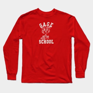 Gage Elementary School c. 1971 Long Sleeve T-Shirt